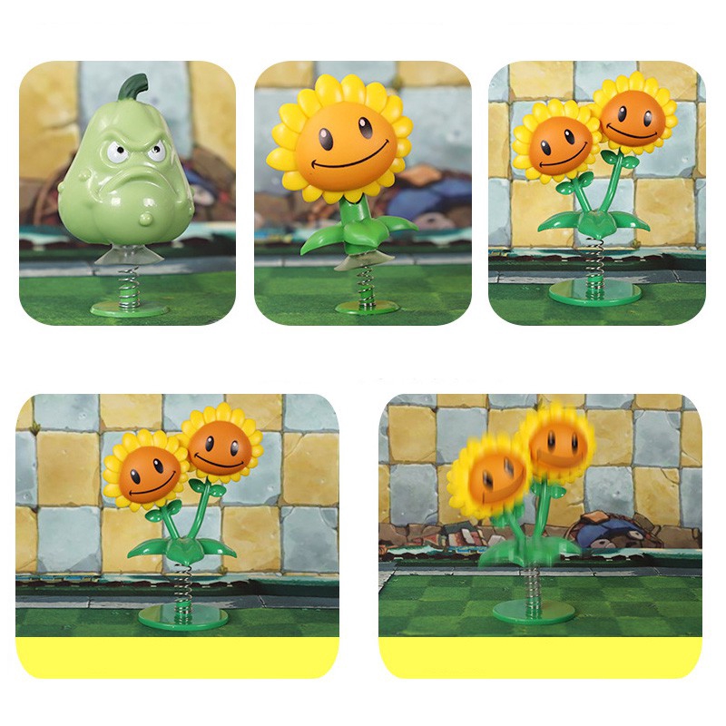 利Set đồ chơi mô hình đậu bảo vệ Plants Vs. Zombies 2 cho bé