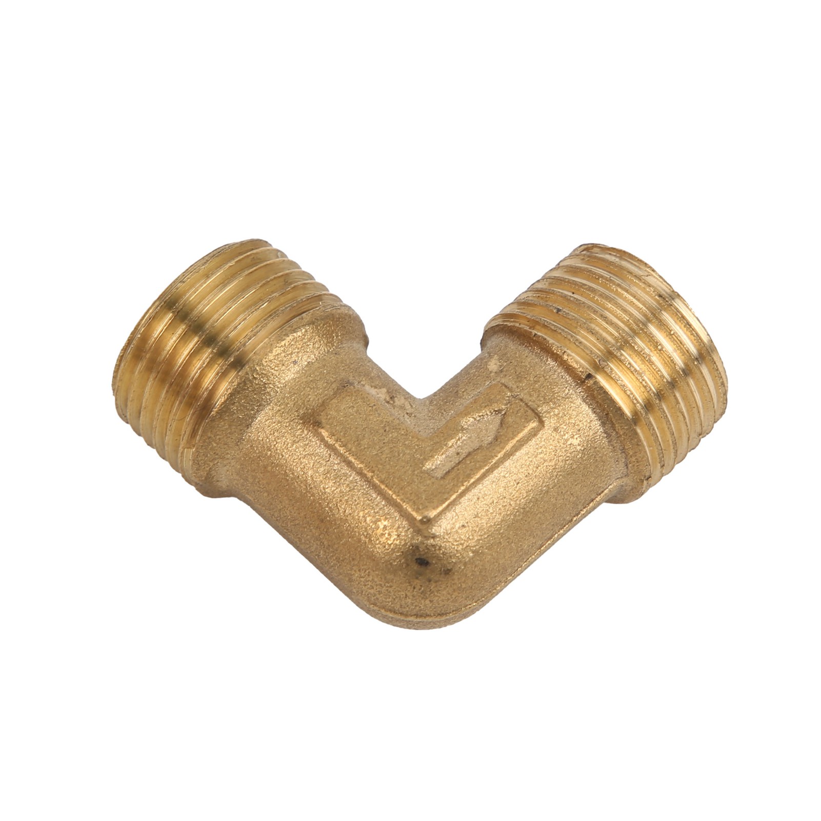 Right Angle Pipe Joint Durable Stable G3/8 Air Pump Connection Elbow Right Angle Brass Tightness for Elbow Connection for Various Air Media
