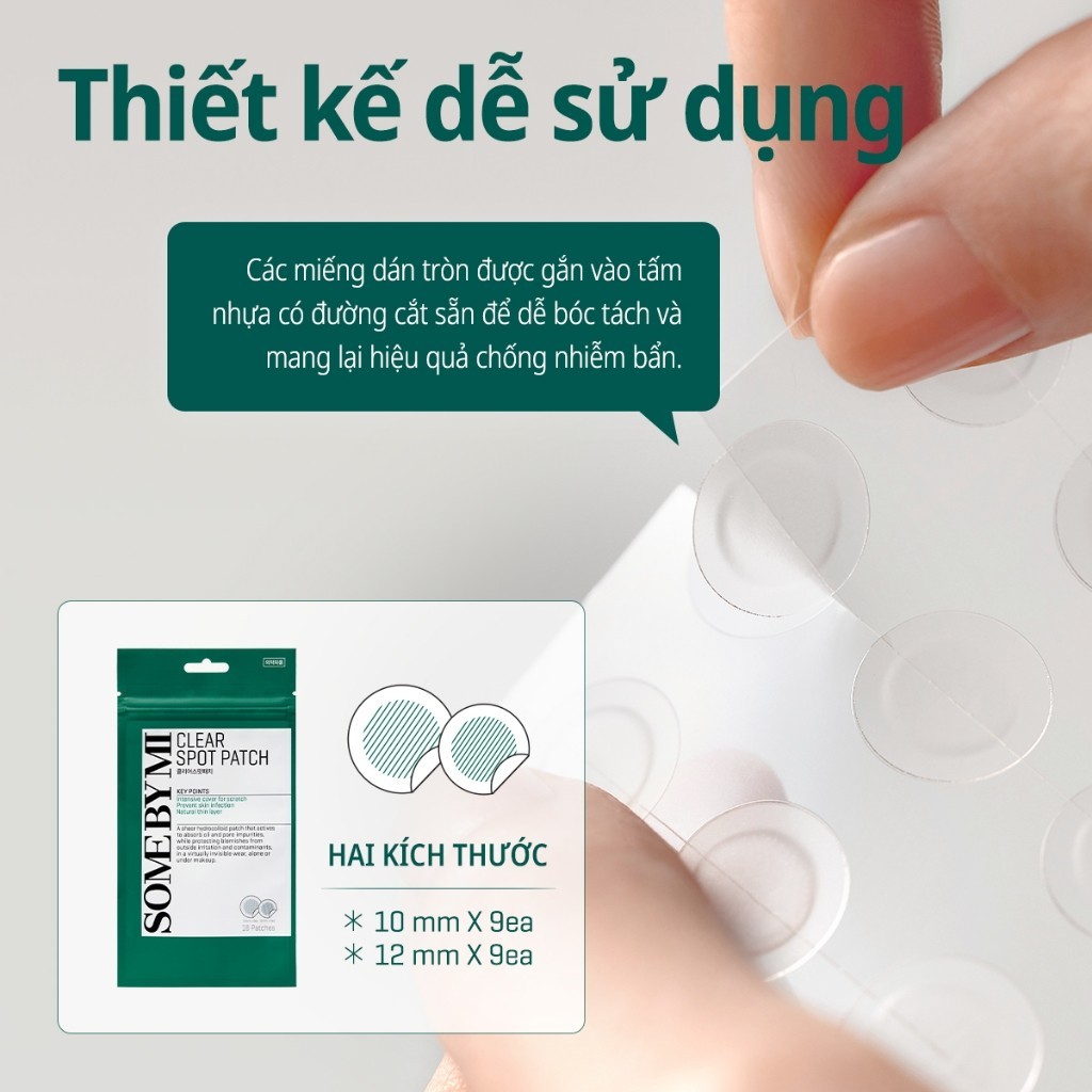 Miếng Dán Mụn SOME BY MI 30 Days Miracle Trong Suốt  Rosslyn