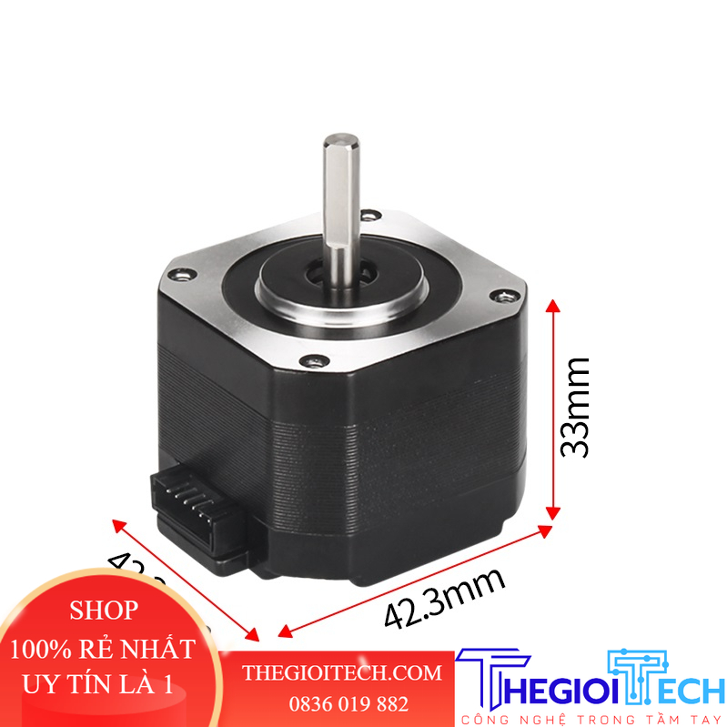 Động cơ bước - Step motor 42 x 34 mới KINGROON