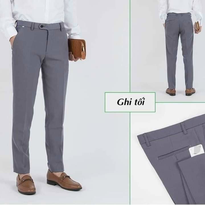 Quần âu nam kiểu dáng công sở hot nhất
