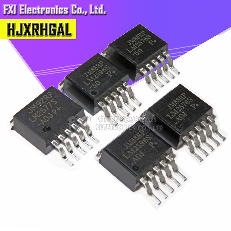 5pcs lm2577s-adj lm2596s-5.0 lm2596s-adj lm2576s-5.0 lm2576s-adj to-263 new and original integrated circuit