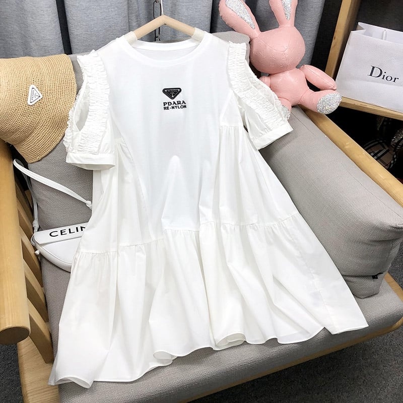 HOÀN TIỀN 15% - Váy bé gái đầm bé gái mùa hè chất cotton PDARA size đại đến 65kg