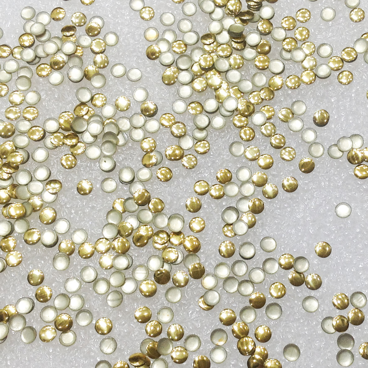 Fashion hot stamping foil beads for clothing long dress