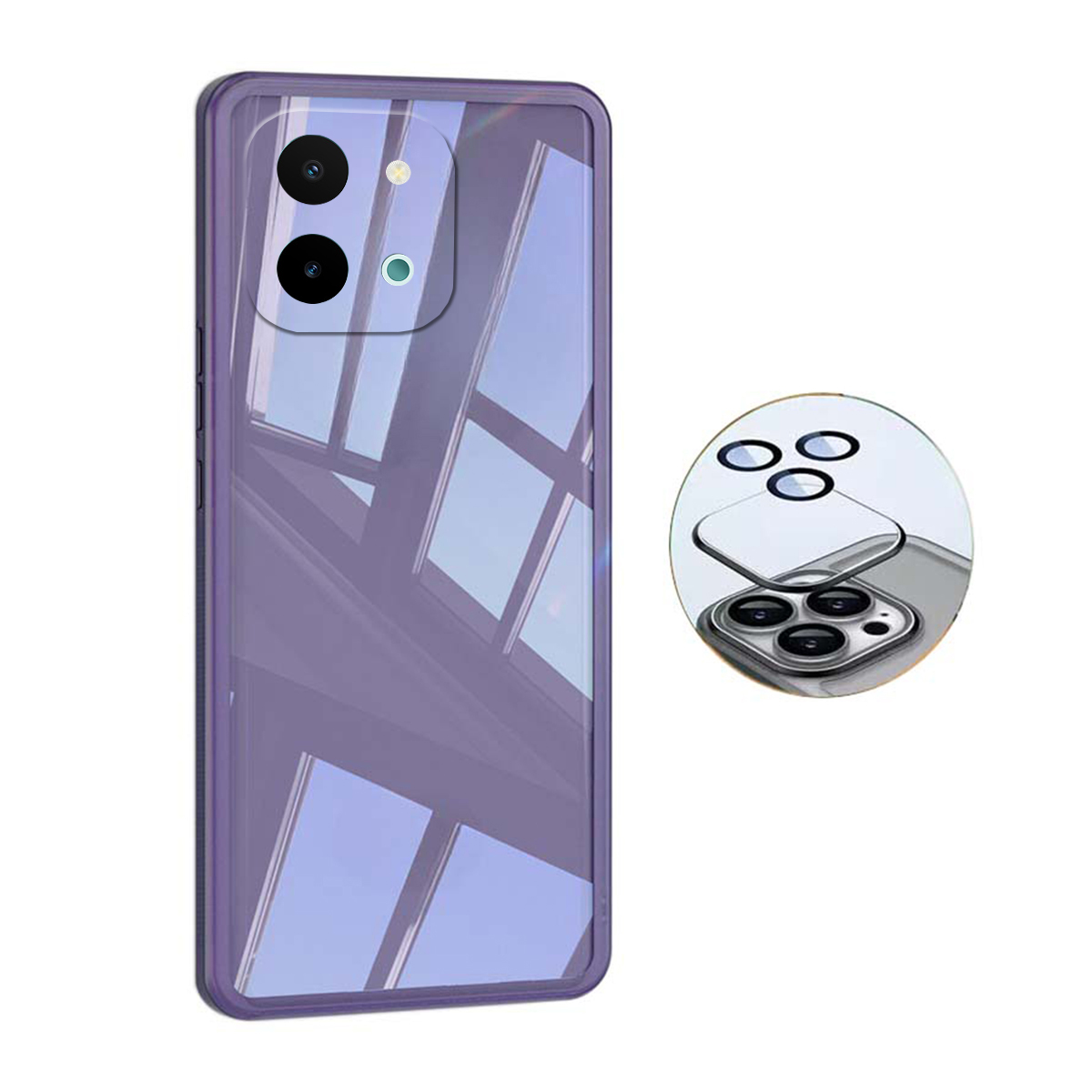 Phone%20cover%20vivo%20Y28%204G%20case%20Camera%20Protection%20Classic%20Borderless%20Silicone%20Transparent%20For%20Vivo%20Y28%20cases%20-%20Image%209