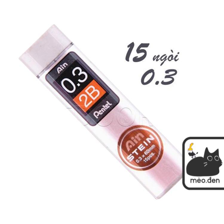 Bút chì bấm pentel vẽ kỹ thuật a31 0.3/0.5/0.7/0.9 - họa cụ hakuart