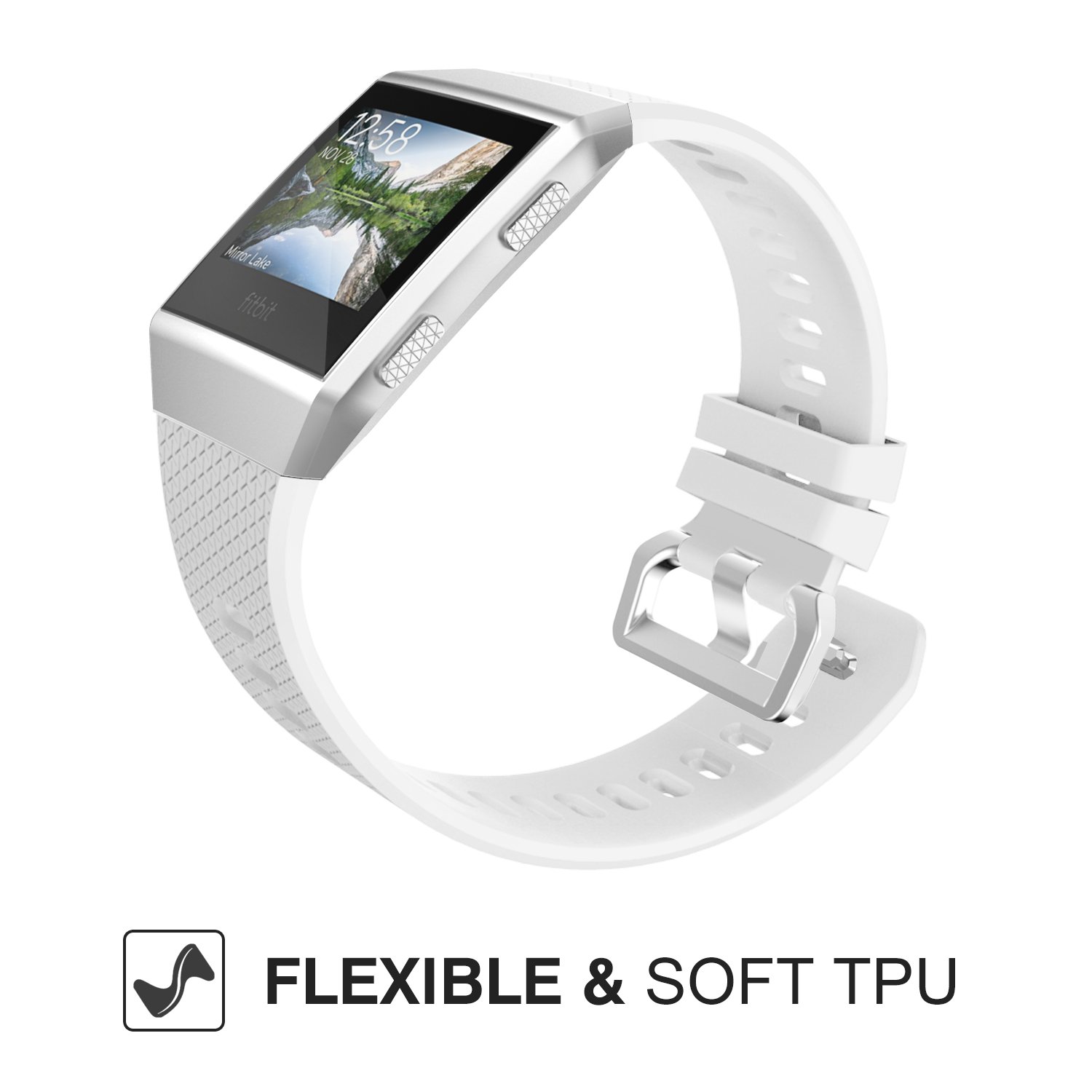 Dây Cao Su Thay Thế Dành Cho Đồng Hồ Thông Minh Fitbit Ionic