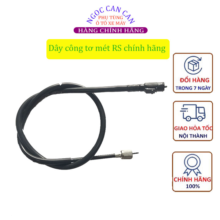 Dây công tơ mét , dây báo tốc độ xe máy rs , wave a 110cc