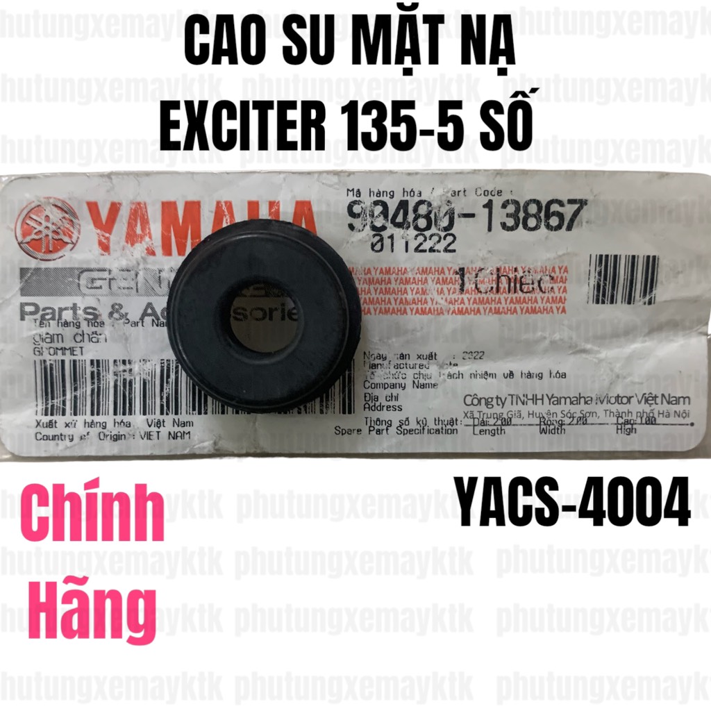 [Chính hãng Yamaha] Cao su mặt nạ Exciter 135 5 số YACS PL