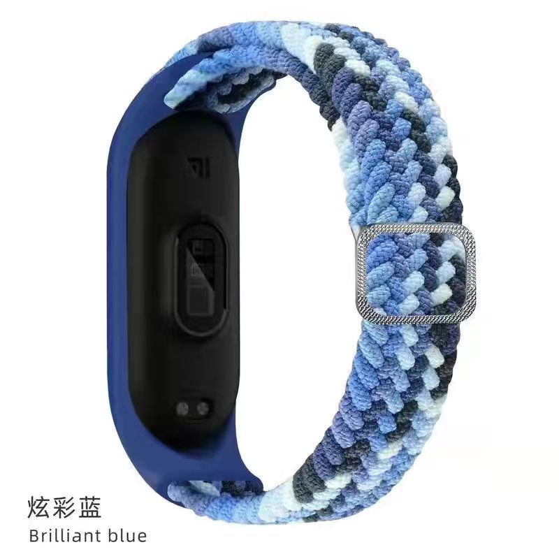 Nylon%20Strap%20for%20Xiaomi%20Mi%20Band%206%205%204%203%202%20Strap%20Sport%20Braided%20Bracelet%20Adjustable%20Belt%20for%20Miband%20Stretch%20Wristband%20for%20Xiaomi%20Mi%20Band%206%20-%20Image%202