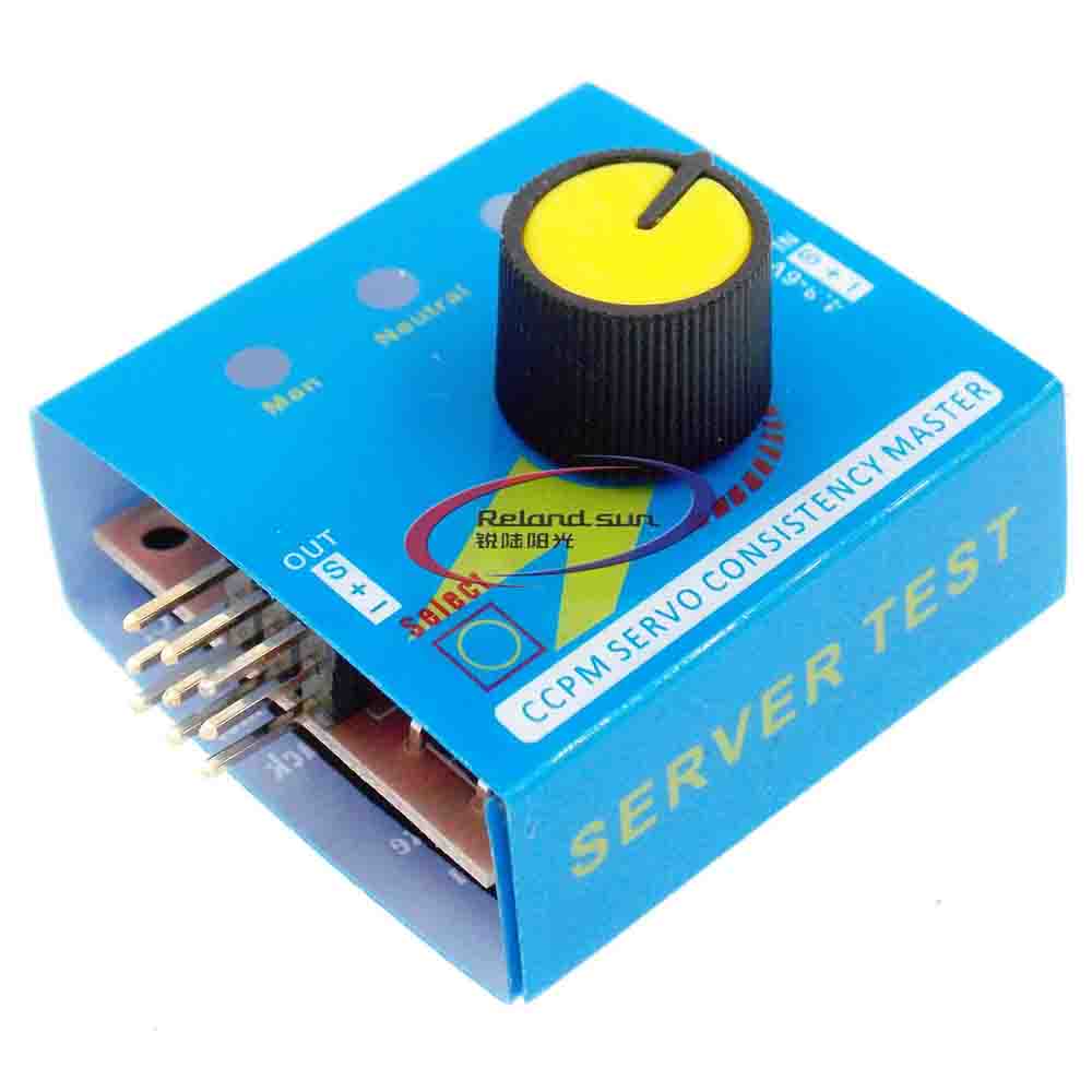 Multi Servo Tester 3CH ECS Consistency Speed Controler Power Channel CCPM Meter Master Checker RC Dron Helicopter Part
