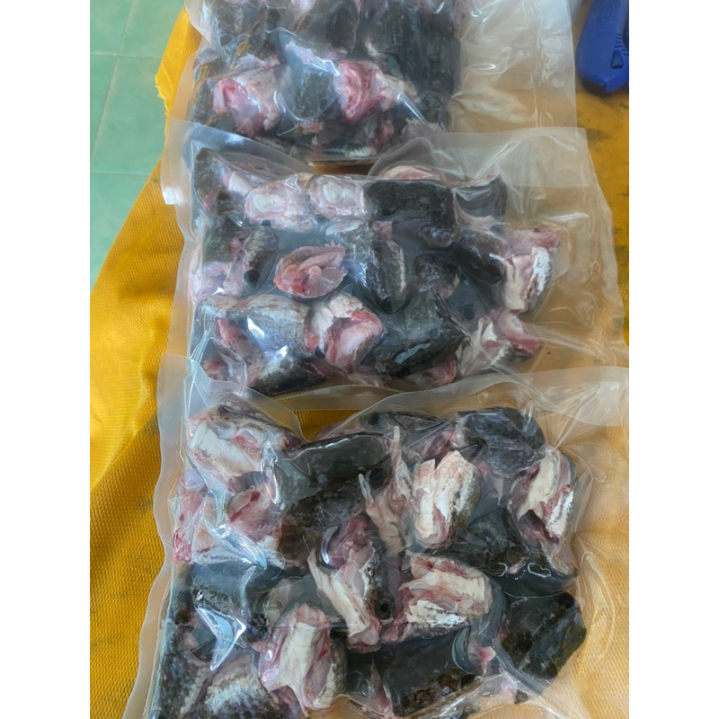 Đầu cá lóc đồng bịch 1kg (giao tphcm)