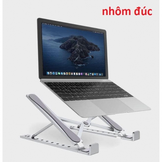 Giá Đỡ Laptop 2 Thanh Chữ X (Nhôm Đúc)