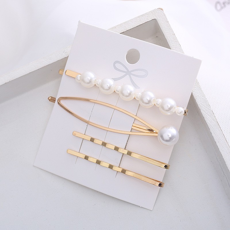 Kẹp Tóc (Cài Tóc) Set Kẹp Mỏ Vịt Nữ Hàn Quốc - Mã KT000