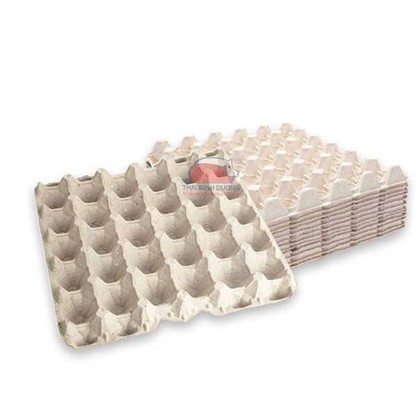 Vỉ giấy Malaysia, đựng trứng gà vịt, khay trứng giấy, nuôi dế, nuôi gián, sâu rồng, bò sát - Set 10 cái