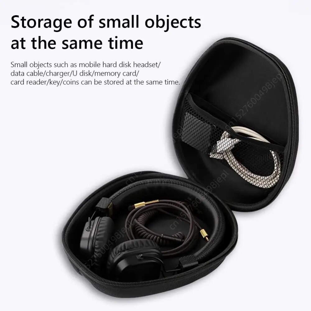 Earphone%20Case%20EVA%20Hard%20Shell%20Headset%20Protective%20Box%20Travel%20Portable%20Headphone%20Carrying%20Bag%20for%20SONY%20WH-CH720N/WH-CH520%20Apple%20Max%20-%20Image%209