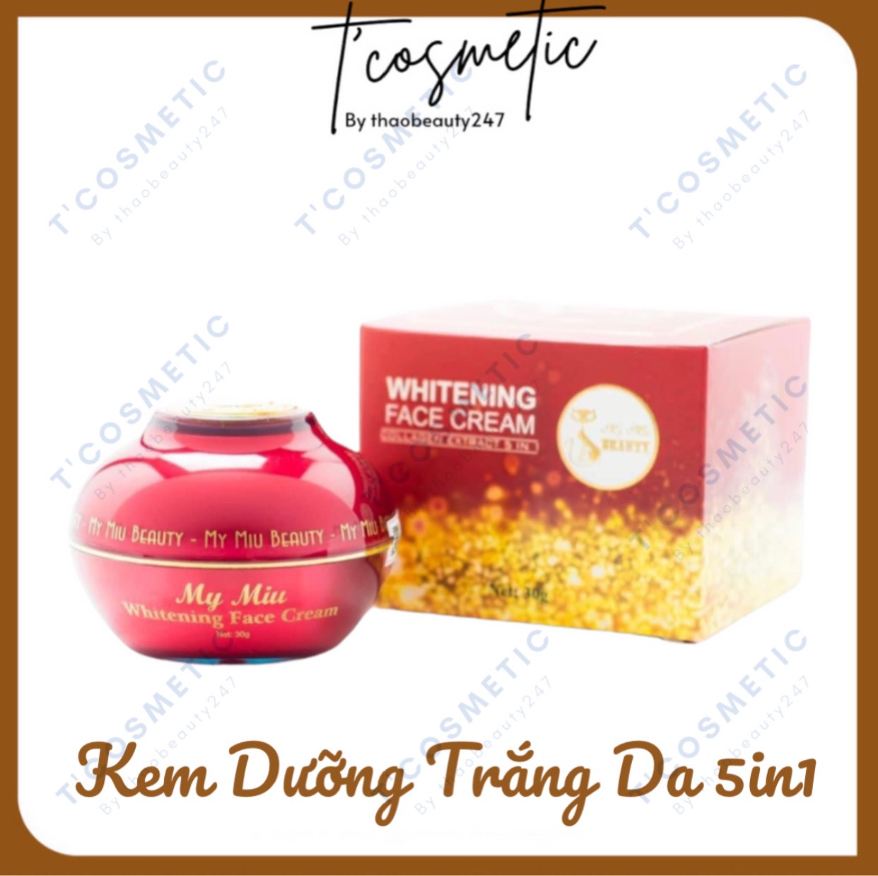 Kem Face 5in1 My Miu Whitening Face Cream Collagen Extract 30gr thumbnail