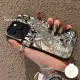 Trendy Graffiti Letters Logo Case For Redmi 1312 9C 10A 9 12C A3 13C 10C 9A 9T 10 A1 Note 10s 9 12 10 11s 13 8 11 Pro Poco C65 C55 M3 Luxury Plating IMD Shockproof Cover. 