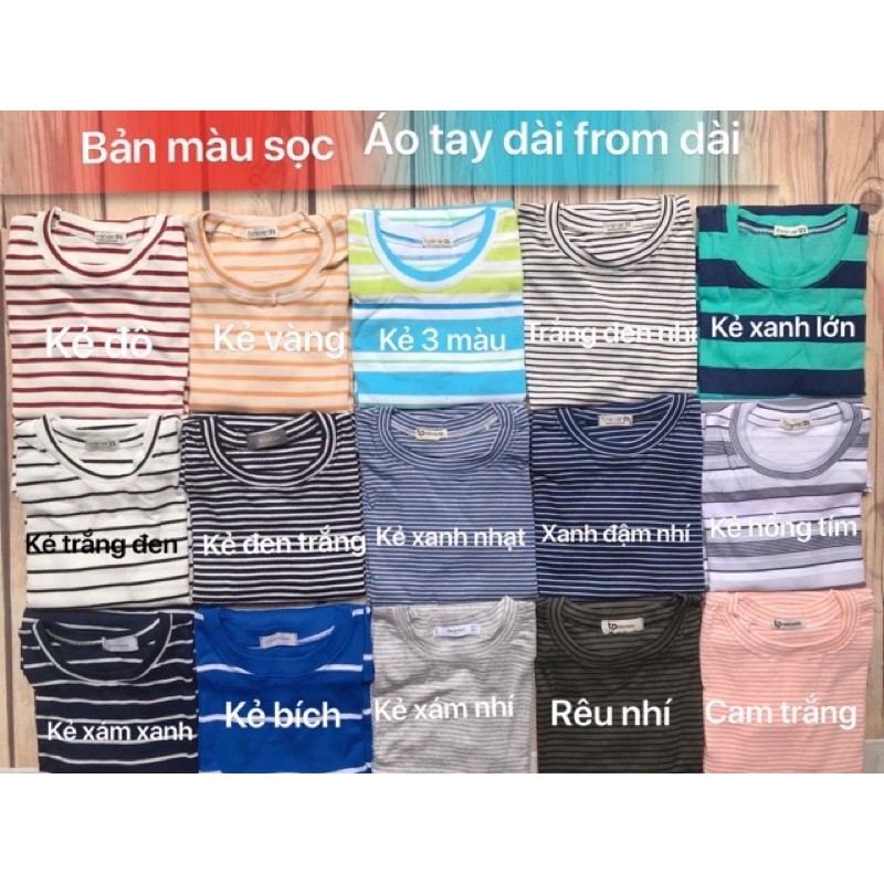 ÁO TAY DÀI ( len tăm ) nhiều màu