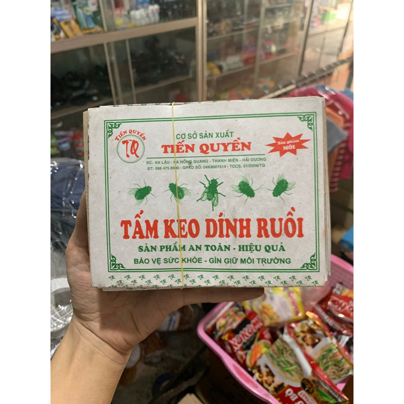 combo 100 Tấm Keo Dính Ruồi