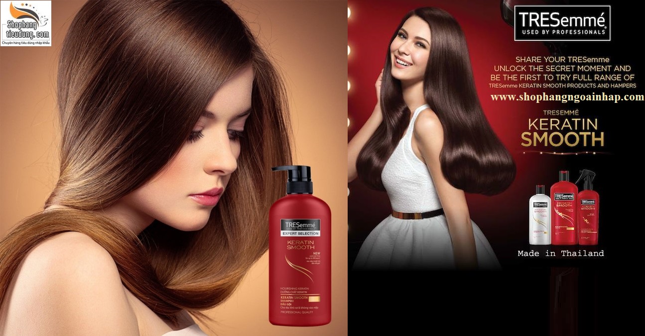 Dầu Gội Tresemme Keratin Smooth 450ml - Chuẩn Thái Lan