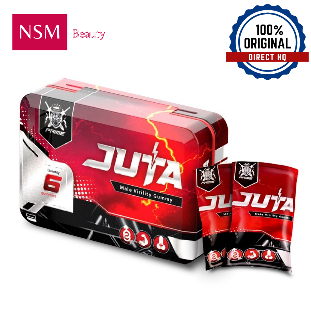 JUTA GUMMY PRIME JUTA MALE VIRILITY GUMMY (6PCS GUMMY/TIN) [100