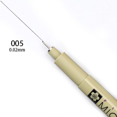 Sakura pigma micron pen drawing needle pen 003 005 1.0 01 02 03 04 05 08 brush fine point markers pen 1pcs sketch painting art