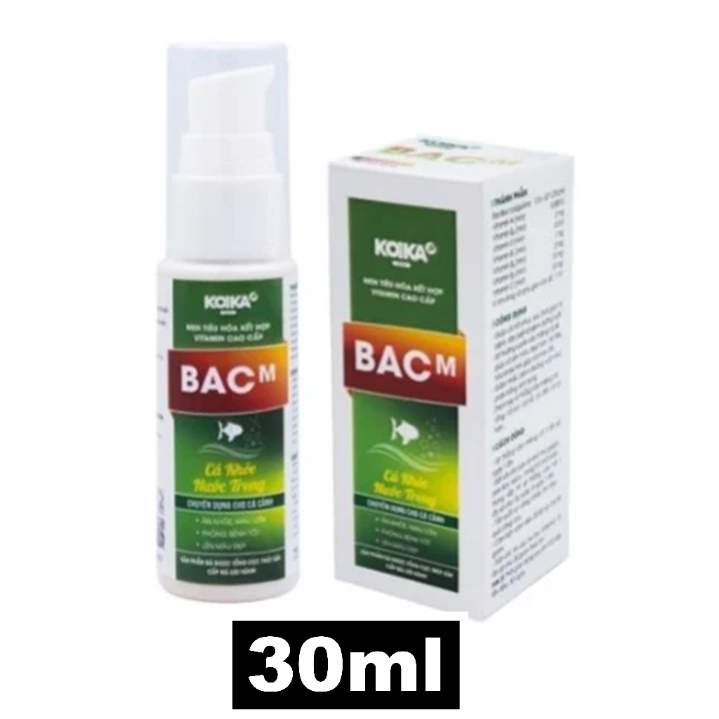 KOIKA BAC M Men tiêu hóa kết hợp vitamin cho cá