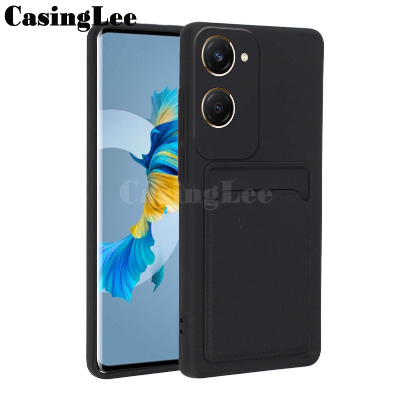 For Vivo Y03T Case Soft Card Holder Slot Silicone Wallet For Vivo Y03T Back cover Phone Cases.