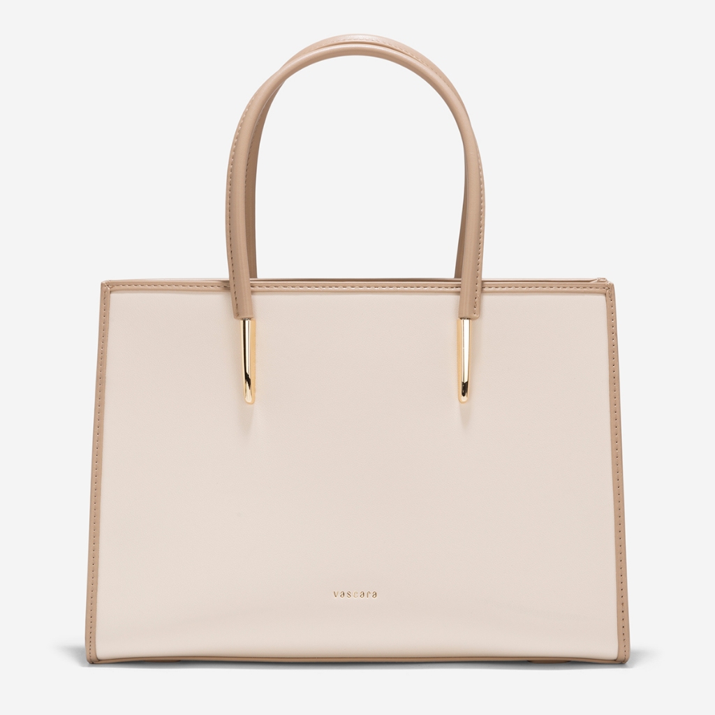 [Ưu Đãi 15.09] Vascara Túi Tote Nhấn Viền Layer - TOT 0154