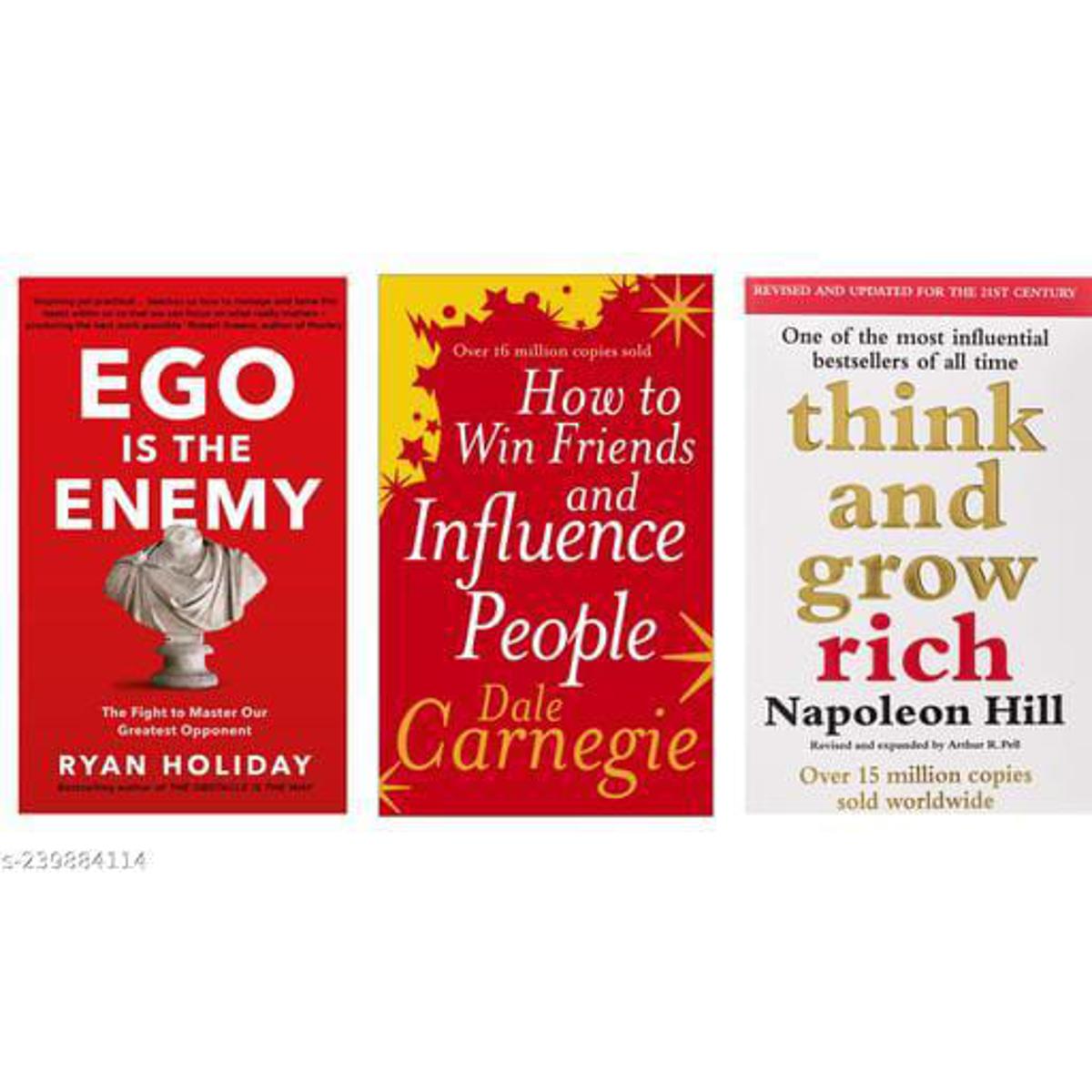 E_go Is The Enemy , How to Win Friends and Influence People , Think And ...