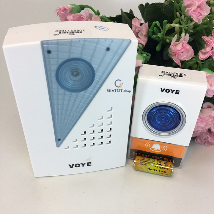 Chuông cửa đôi dùng pin voye v001a2