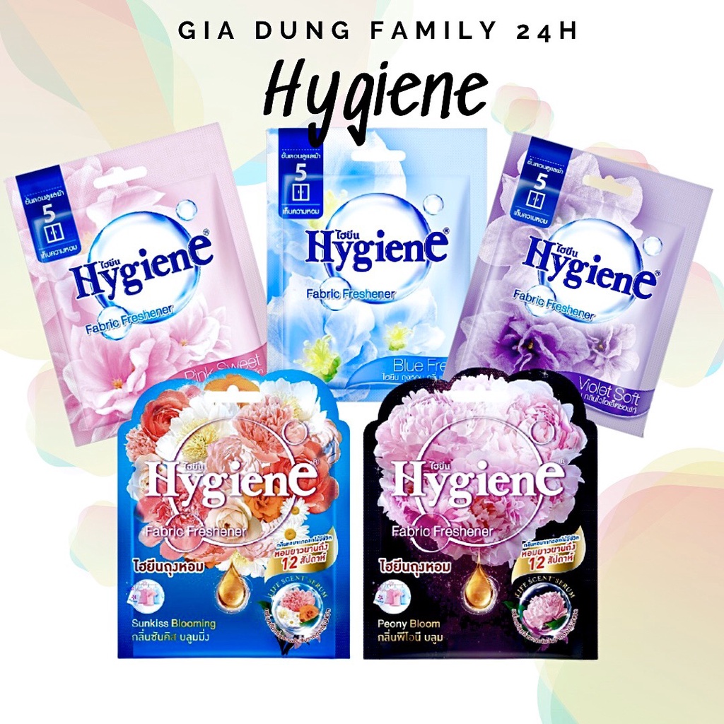 Túi thơm hygiene đậm đặc 8g Thái lan