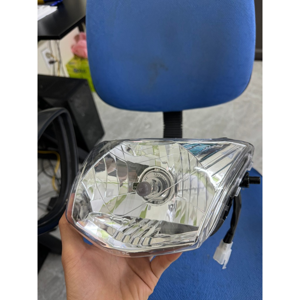 Đèn Pha t 2 tầng wave 50cc 110 100 suruma pha led zimpat zipat giá rẻ 1 1 fake