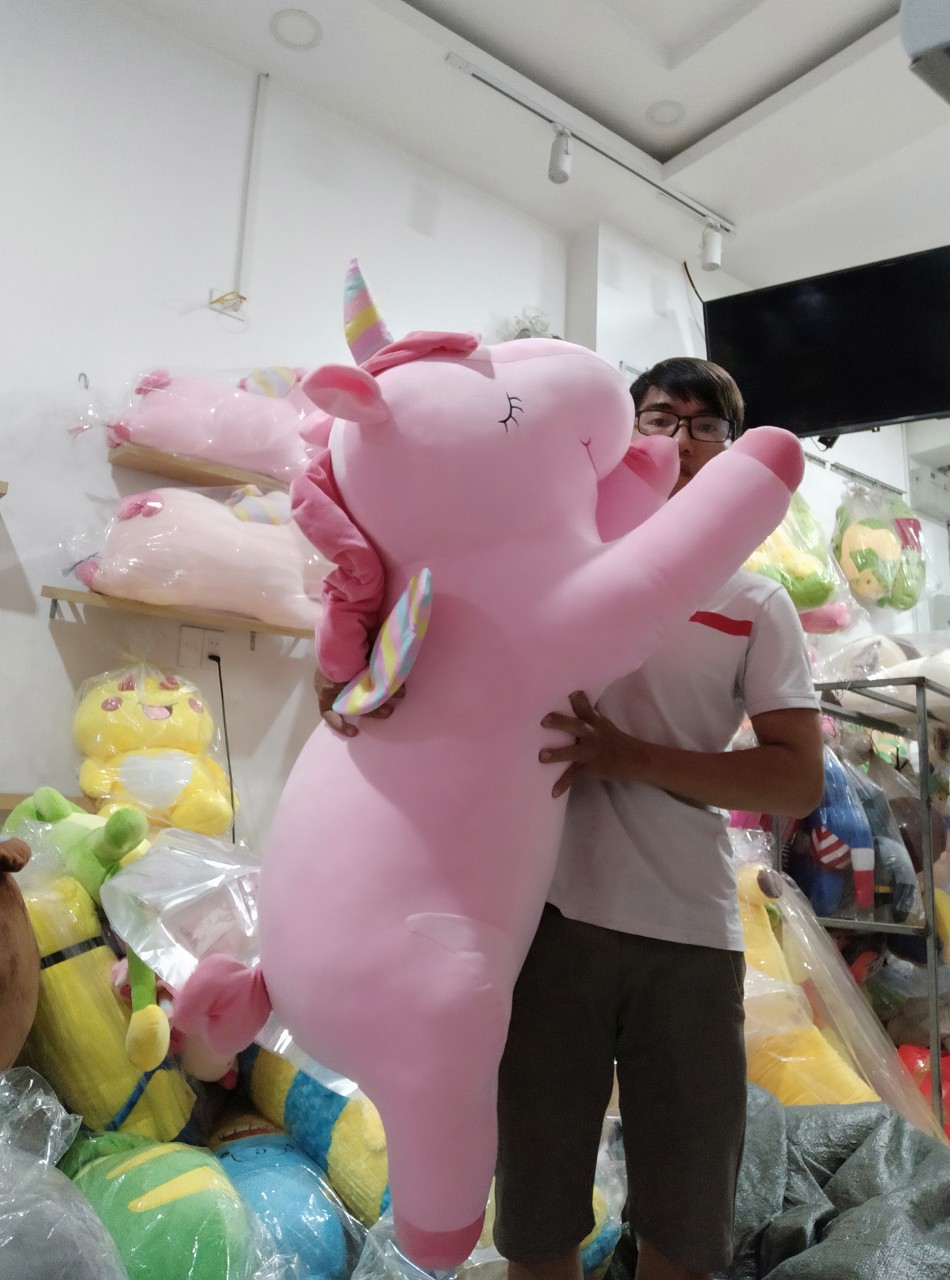 Gấu bông ngựa bông kỳ lân unicorn
