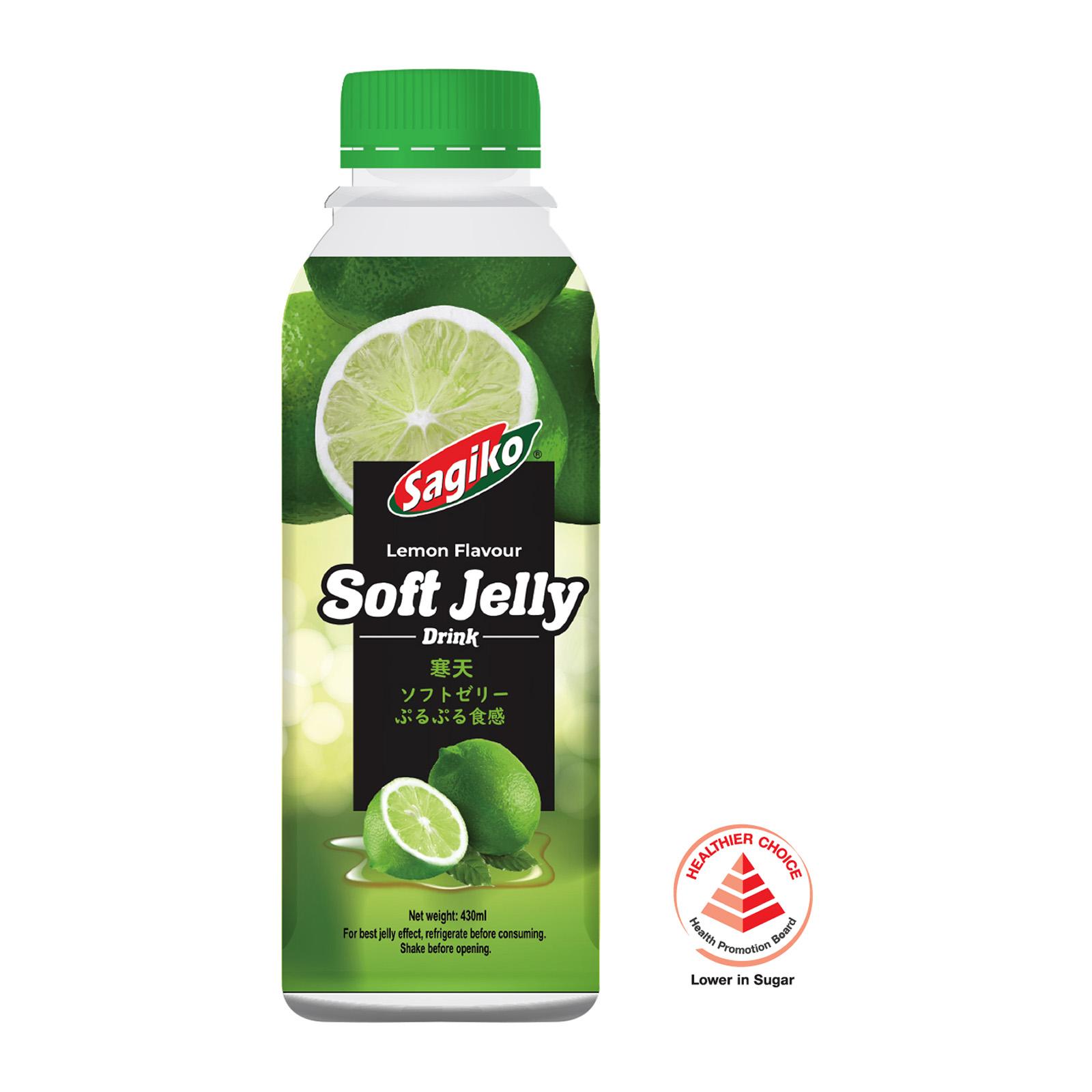 SAGIKO Soft Jelly Drink Lemon 430ML Lazada Singapore