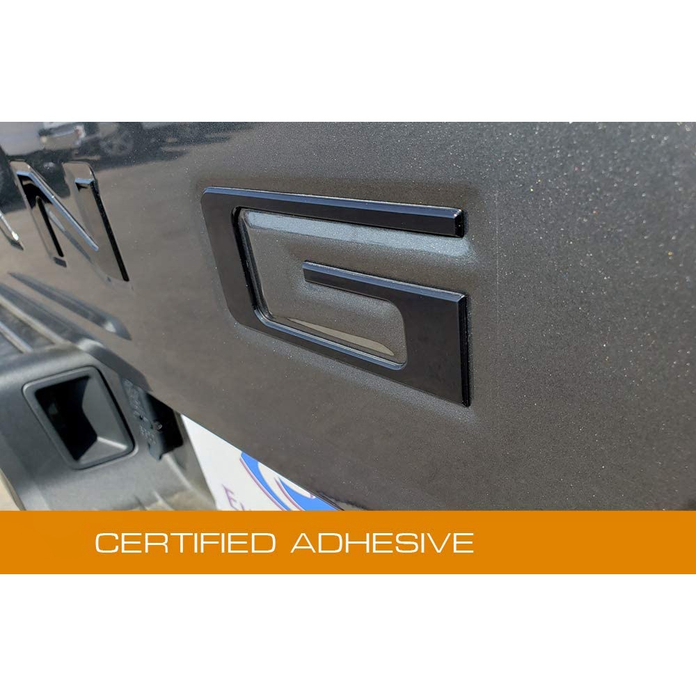 Tailgate Insert Letters for Ford Ranger 2019 2020, 3D Raised & Decals Letters, Tailgate Emblems