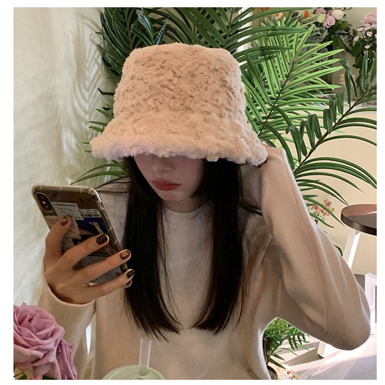[SẴN] Mũ nón bucket lông mịn phong cách Ulzzang (M23)
