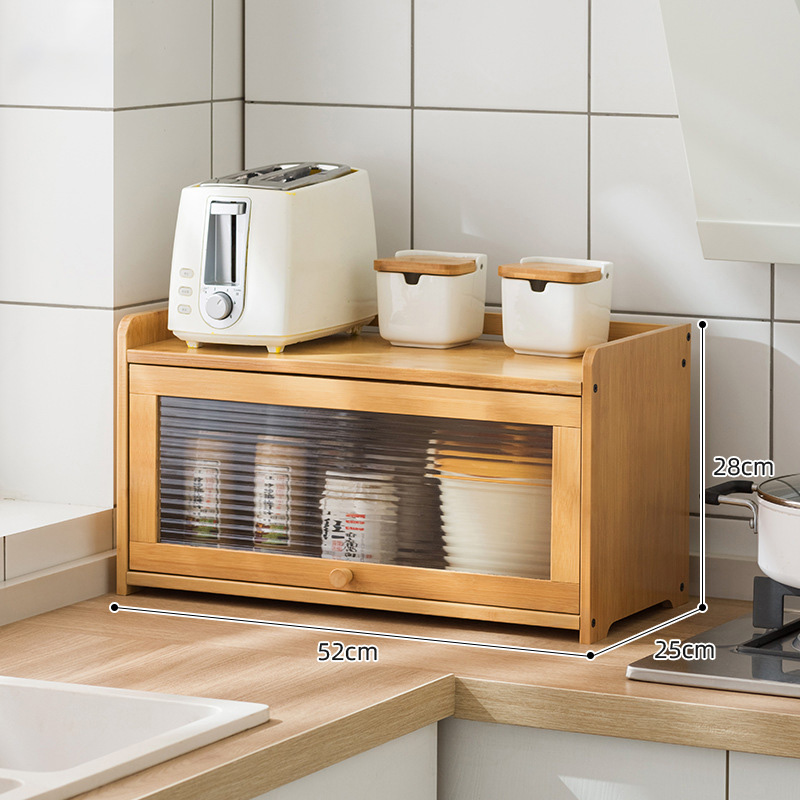 Kitchen shelf, spices, dishes, storage shelves, microwave countertop, multi-layer storage cabinets