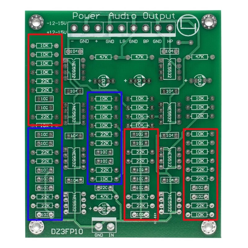 HiFi Decoder Board Balanced 24 Bit 192 KHz Parallel Gold-Plated Finished Design.