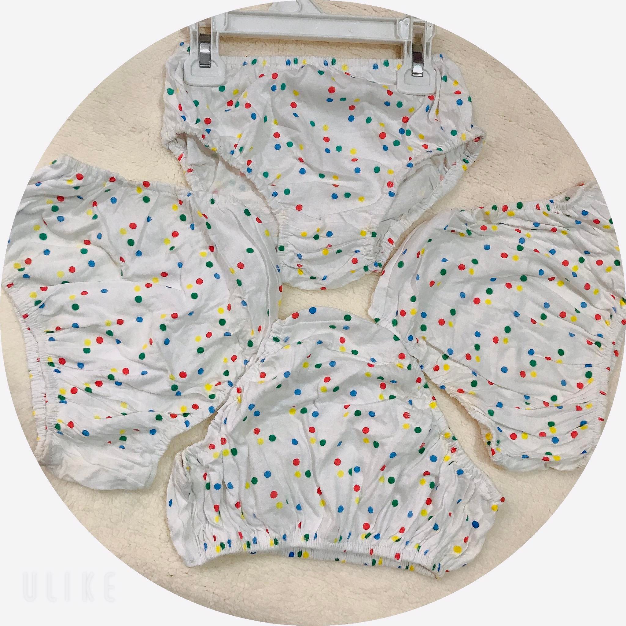 Combo 5 quần chíp bé gái thun 100% cotton ảnh thật- quần chíp tam giác cho bé gái