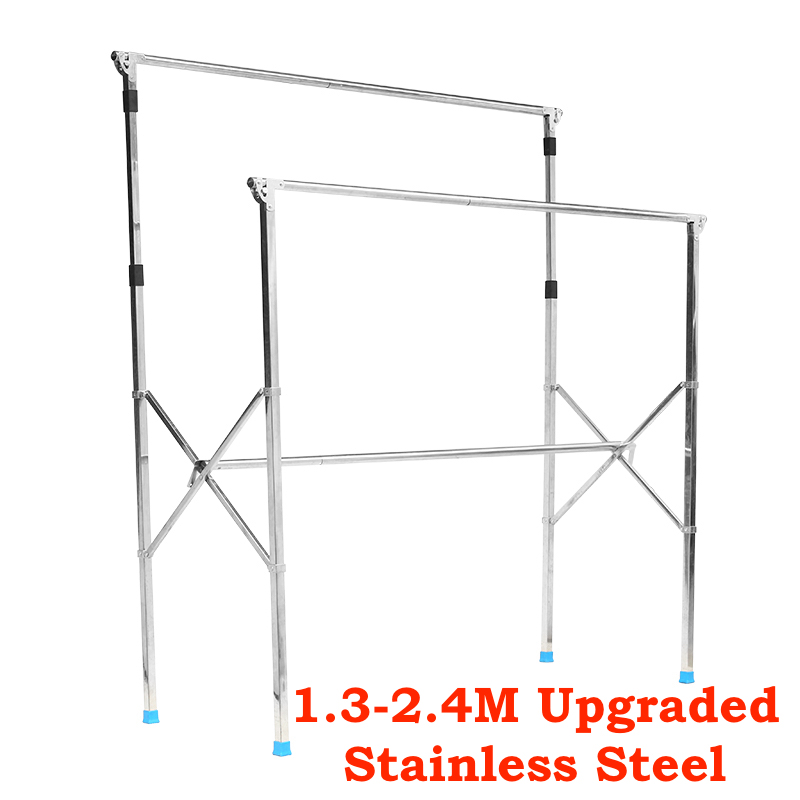 HTYPE Stainless Steel Extendable Drying Rack Foldable Laundry Rack