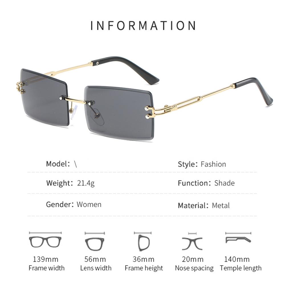 Rimless ultra-light cycling shade protection fashion UV400 ] Women's ...