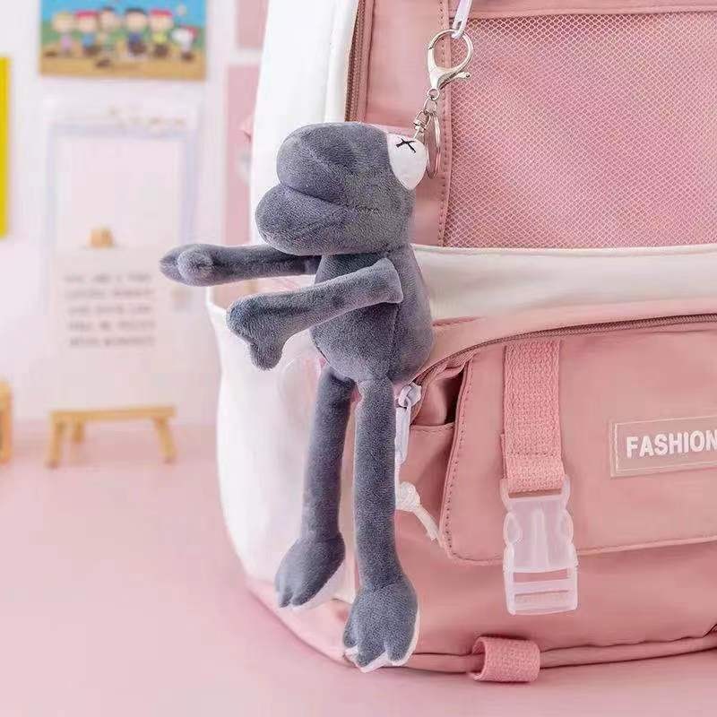 Móc Khóa Ếch Nhồi Bông 20CM Dễ Thương