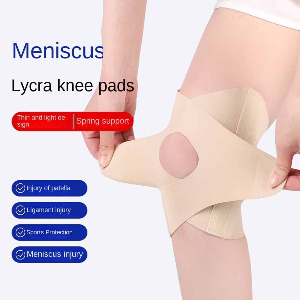Leg Brace Protector Patella Protector Compression Knee Pad Spring ...