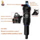 DNM AO-38RC Mountain Bike Air Shock Absorbers 165MM 190MM 200MM 210MM Manual Control/Wire Control XC MTB Rear Shock. 