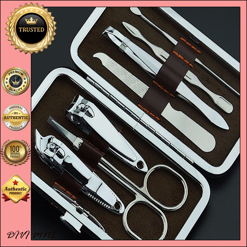 ORIGINAL 7 IN 1 MANICURE SET NAIL CLIPPER SET NAIL CUTTER STAINLESS