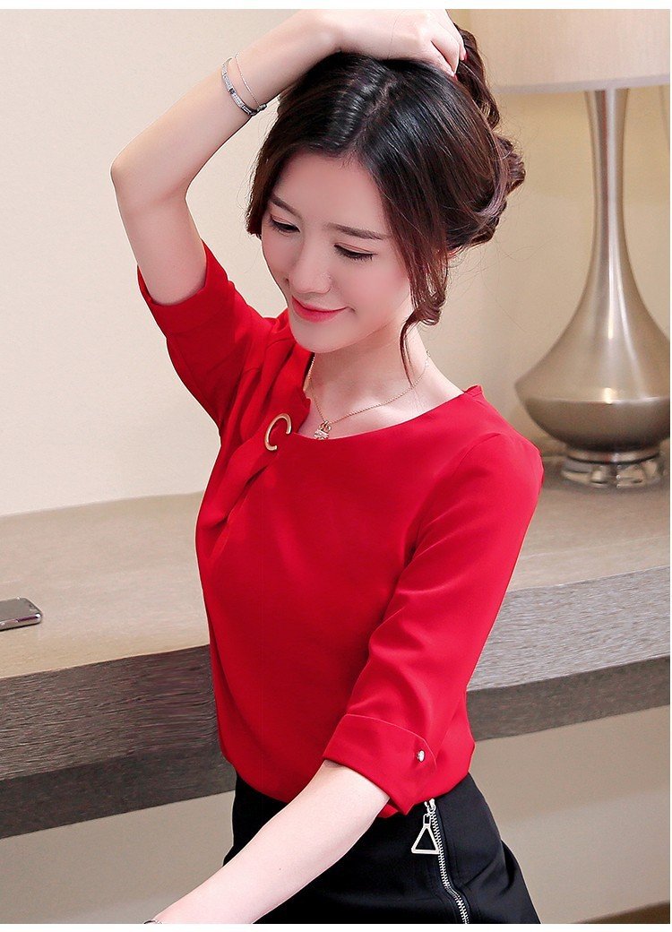 [HCM]ÁO KIỂU TAY LỠ CỔ CÁCH ĐIỆU