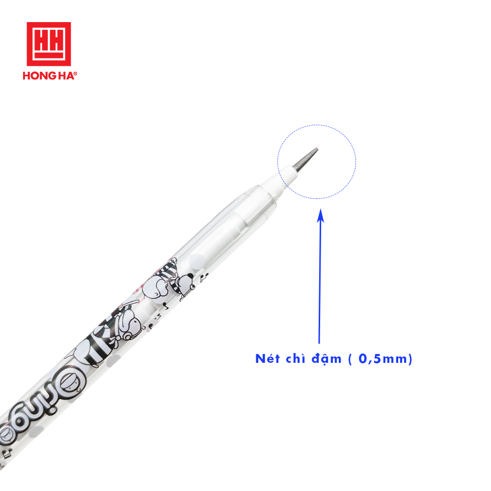 Combo 12 chiếc Bút chì khúc ABC - HB Hồng Hà - 3503