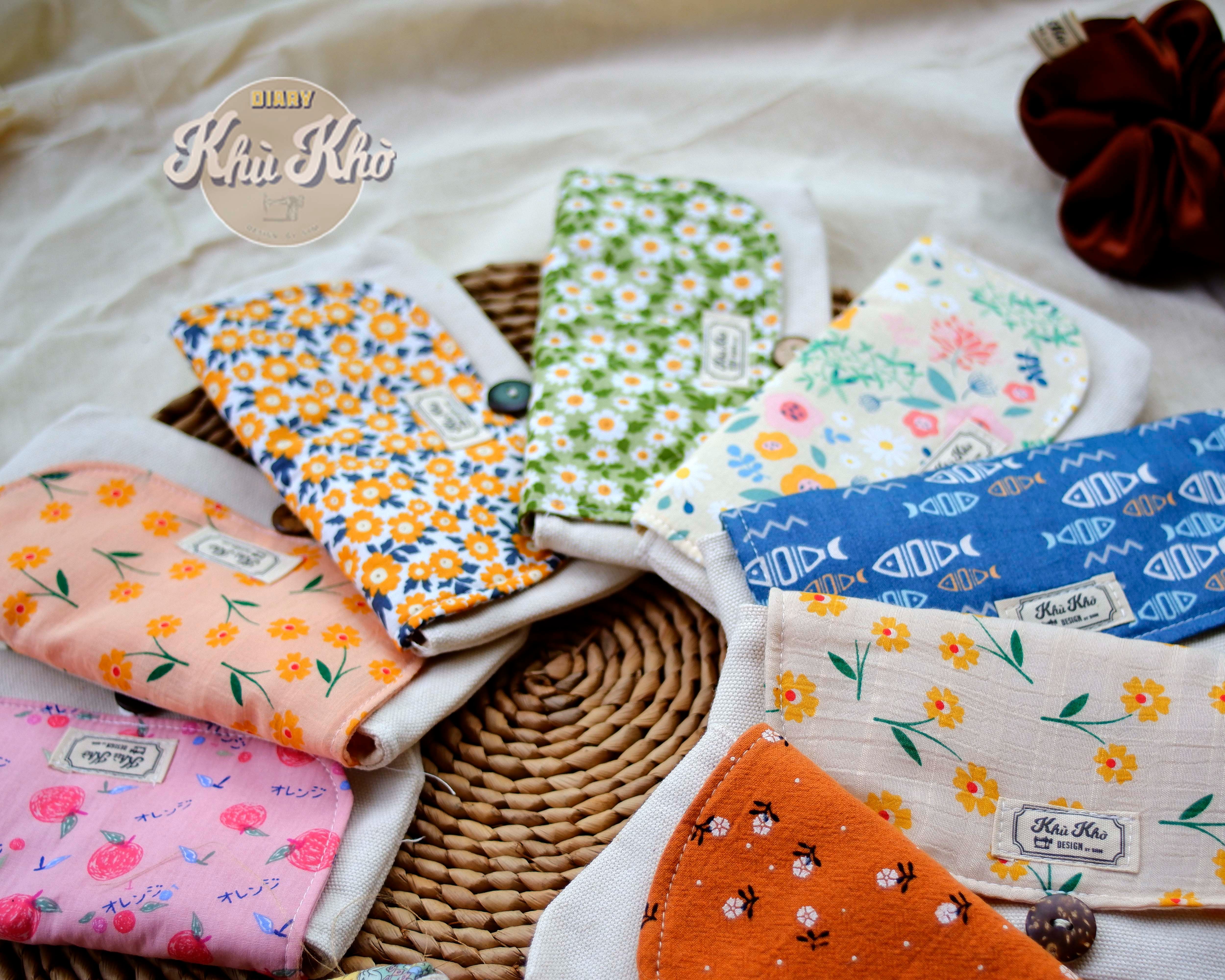VÍ VẢI HANDMADE nhắn để chọn màu